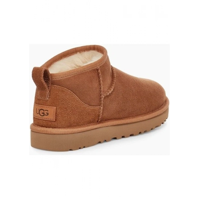 UGG Kadın Bot 1116109 Ugg W Classic Ultra Mını Chestnut (Taba)