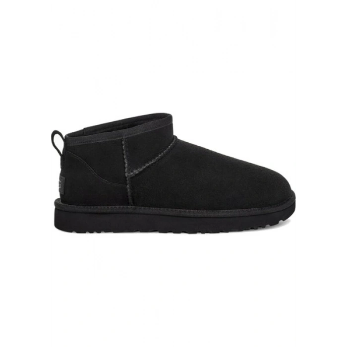 UGG Siyah Kadın Bot 1116109 Ugg W Classic Ultra Mini Black (Siyah)