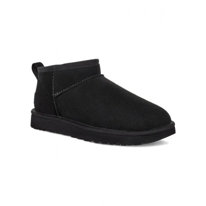 UGG Siyah Kadın Bot 1116109 Ugg W Classic Ultra Mini Black (Siyah)
