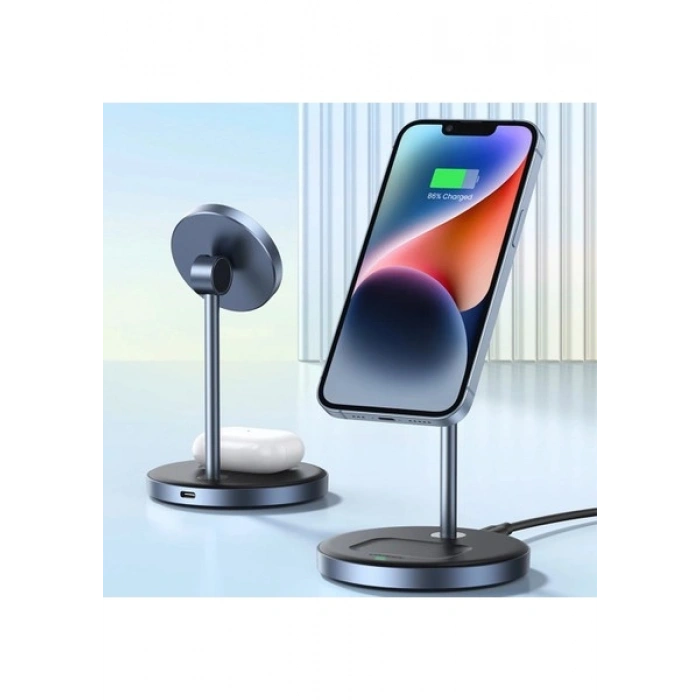 Ugreen 2-In-1 20W Magsafe Telefon Standı Kablosuz Wireless Şarj Özellikli, 90668