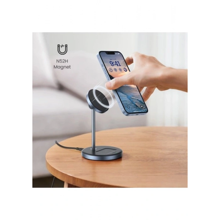 Ugreen 2-In-1 20W Magsafe Telefon Standı Kablosuz Wireless Şarj Özellikli, 90668