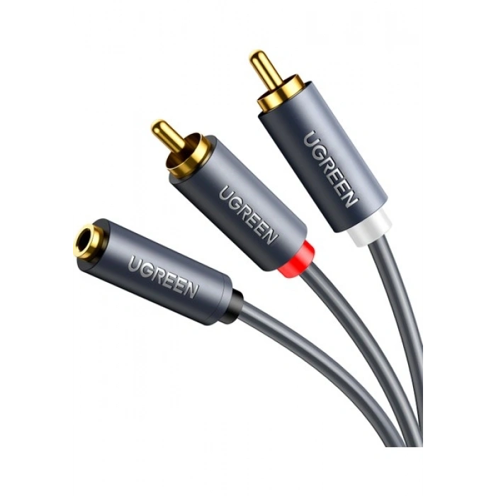 UGREEN 3.5 mm AUX RCA Ses Kablosu, 5 m, 10513