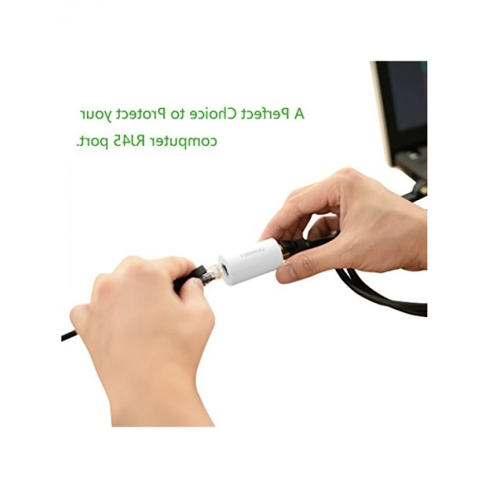 Ugreen Ethernet Kablo Birleştirici Ara Aparat Beyaz