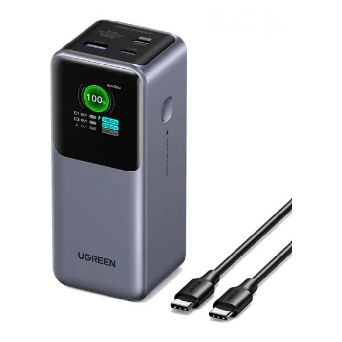 Ugreen Nexode 20.000 Mah 130W LED Ekranlı Powerbank - 35524
