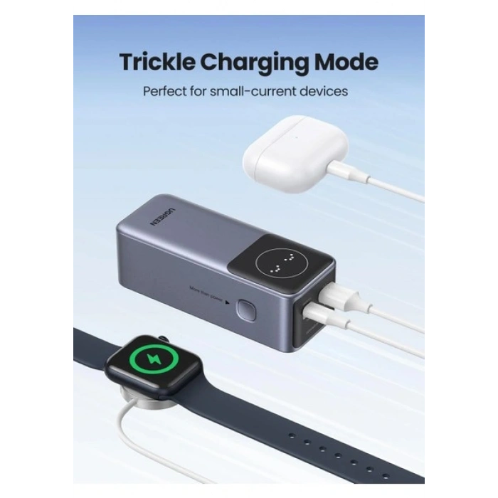 Ugreen Nexode Pro 12.000 Mah 100W Hızlı Şarj Powerbank, 1xusb-C, 1xusb-A, 35526B