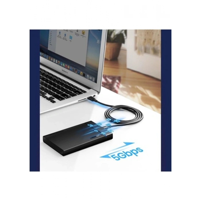 Ugreen USB 3.0 USB-C Data ve Şarj Kablosu 50 cm, 20881