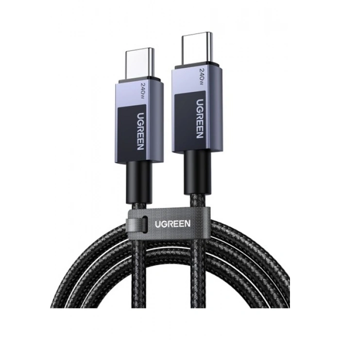 Ugreen Usb-C To Usb-C 240W Pd Hızlı Şarj Kablosu, Uzay Girişi, 1m, 45067