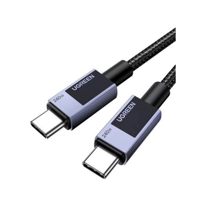 Ugreen Usb-C To Usb-C 240W Pd Hızlı Şarj Kablosu, Uzay Girişi, 1m, 45067