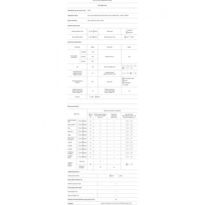 Uğur Ued 7238 Dtk Nf Dgt D/s R65 No Frost E Sınıfı 7 Çekmeceli Derin Dondurucu