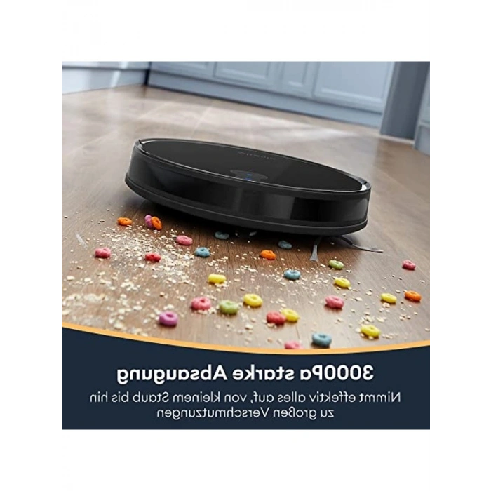 Ultenic D6s Robot Vacuum Cleaner, Vibration Mopping, 3000Pa Strong Suction, Super Slim, APP Control, Ideal for Pet Hair, Hard Floors and Carpets
