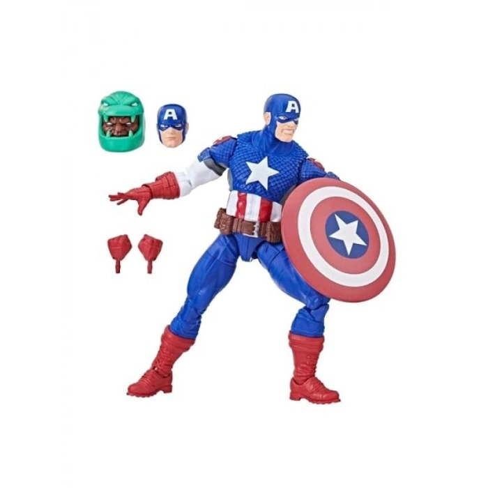 Ultimate Captain America Aksiyon Figürü - 15 cm, Detaylı Tasarım