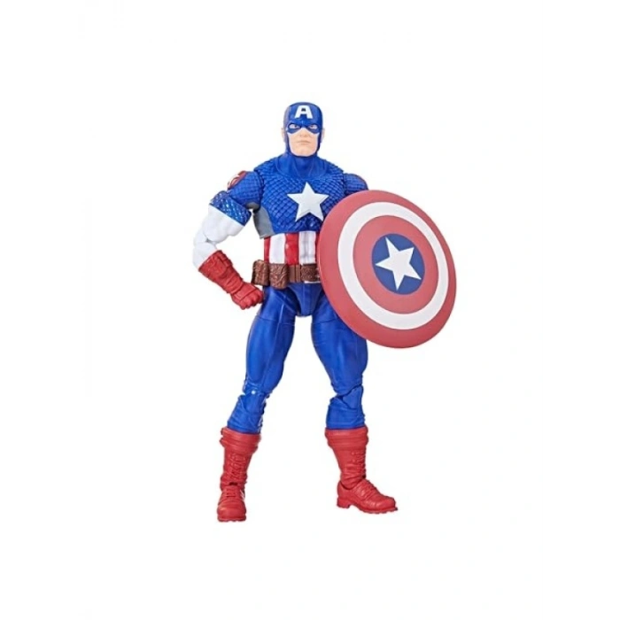 Ultimate Captain America Aksiyon Figürü - 15 cm, Detaylı Tasarım