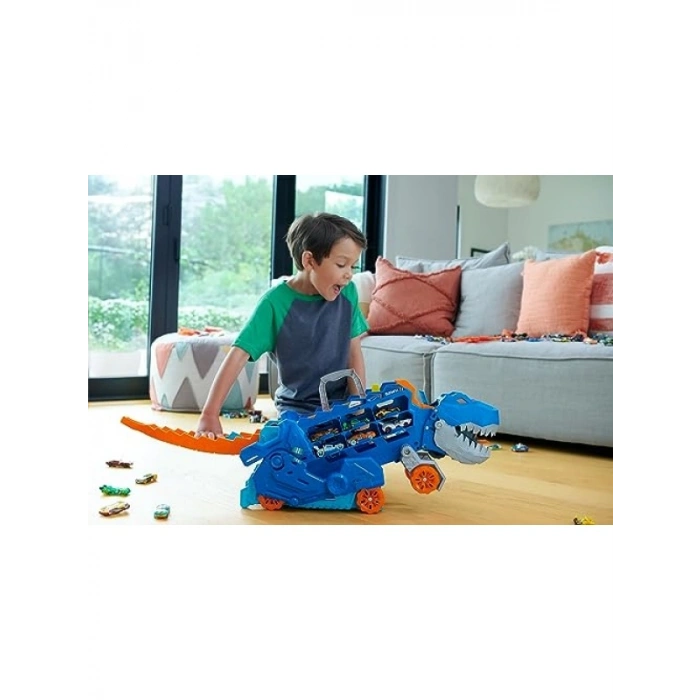 Ultimate T-Rex Tır - Işıklı ve Sesli, Yarış Pisti ile