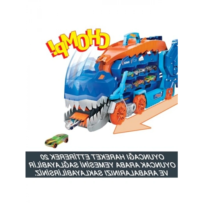 Ultimate T-Rex Tır - Işıklı ve Sesli, Yarış Pisti ile