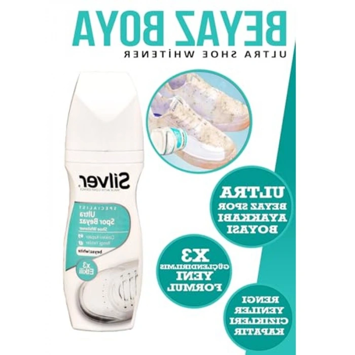 Ultra Beyaz Likit Ayakkabı Boyası - 75 ml Kapasite