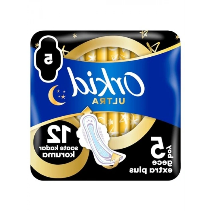 Ultra Gece Ekstra Plus Hijyenik Ped - 5 Adet