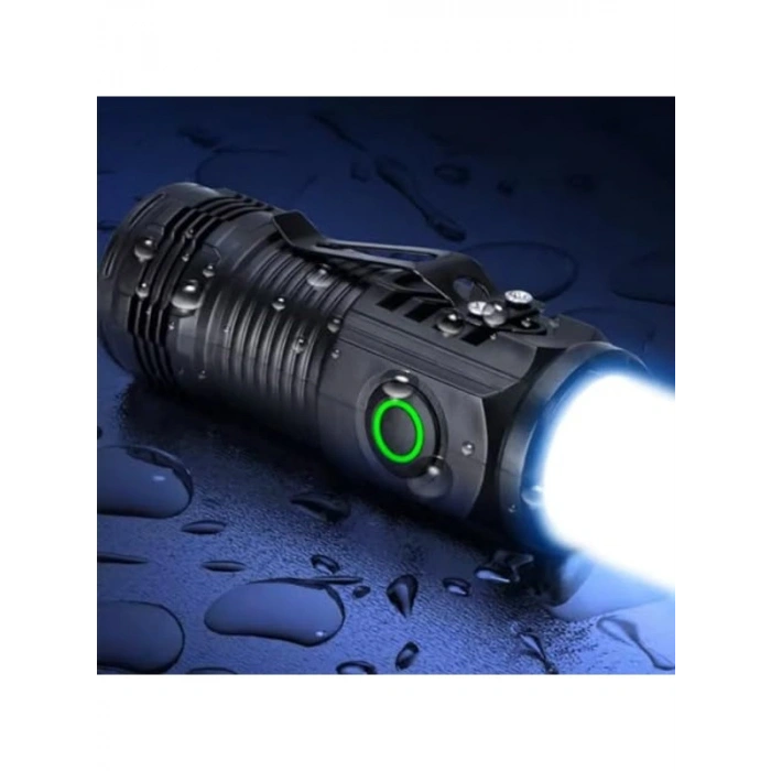 Ultra Güçlü Mini Led El Feneri, USB Şarjlı ve Yüksek Parlaklık