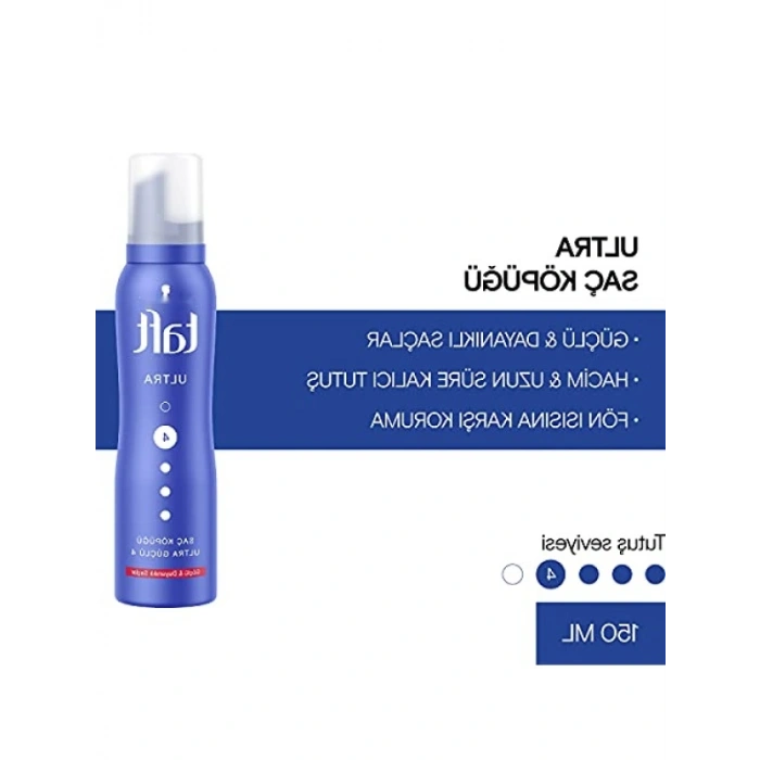 Ultra Güçlü Saç Köpüğü 150 ml
