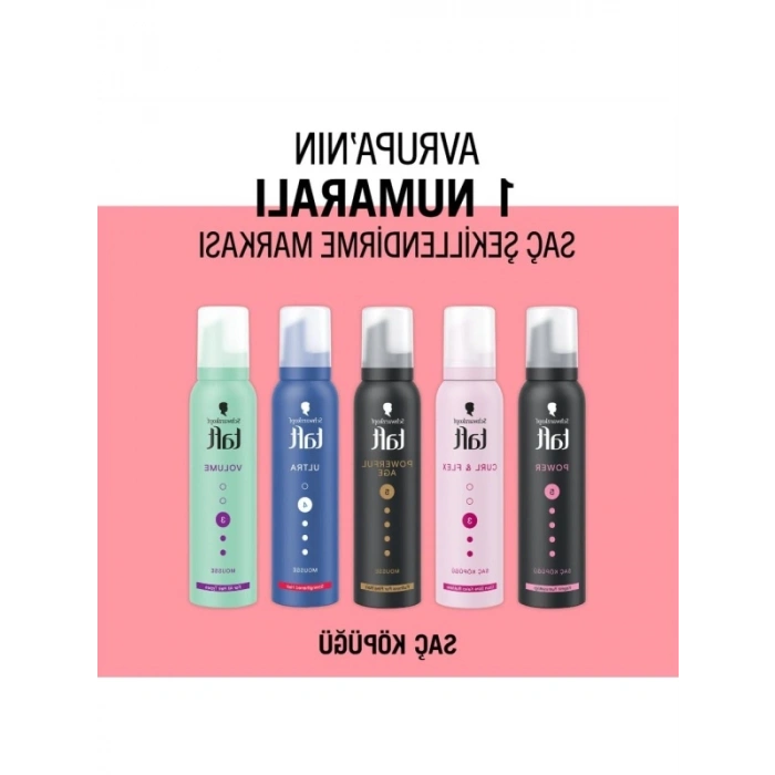 Ultra Güçlü Saç Köpüğü 150 ml