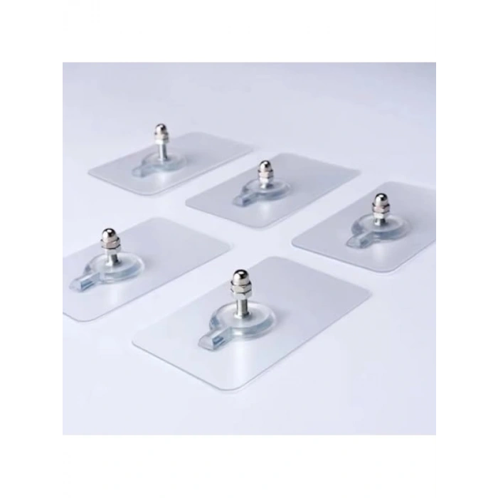 Ultra Güçlü Vantuzlu Askı Seti, 5 Adet