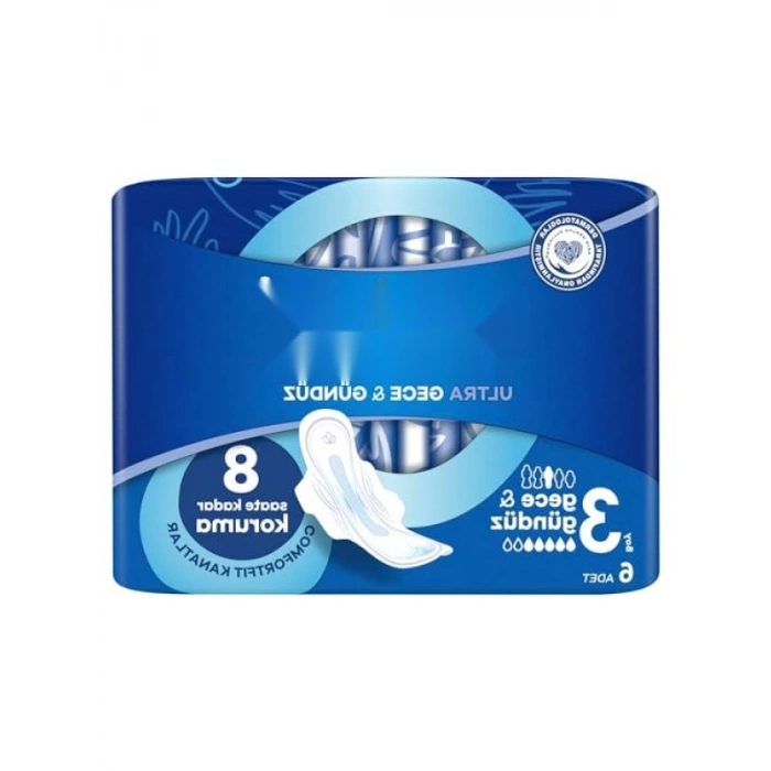 Ultra Hijyenik Gece Ped 6lı Paket