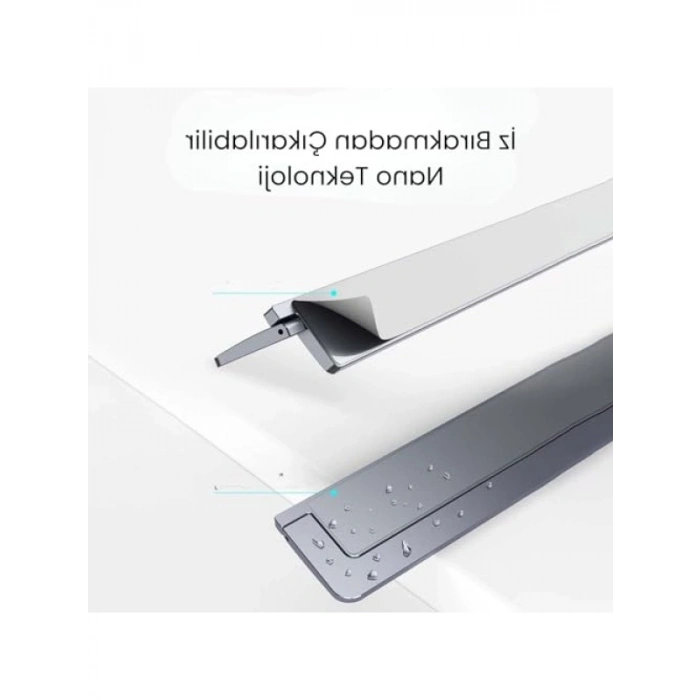 Ultra İnce Ergonomik Laptop Standı - Katlanabilir - Gri