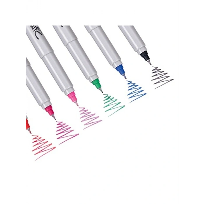 Ultra İnce Uçlu Karışık 12li Süper Kalem Seti