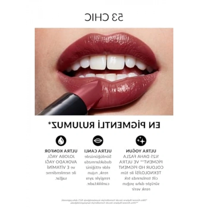 Ultra Kremsi Ruj - Yoğun Renk ve Nem