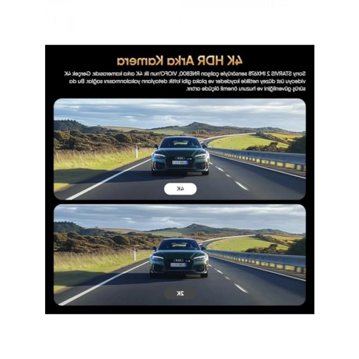 Ultra Uyumlu 4K Ultra HD Arka Kamera - Yüksek Performanslı