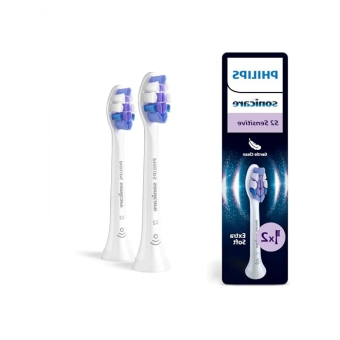 Ultra Yumuşak Diş Fırçası Başlığı, 10 Kat Plak Temizliği ile 2li Paket