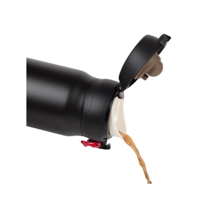 Ultralight Termos Mug, 0.60 lt, Siyah-Kırmızı