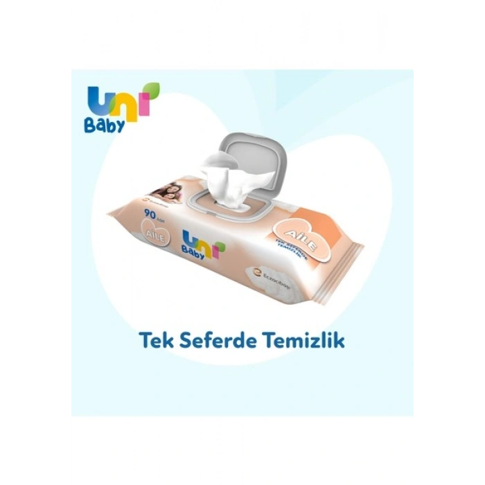 Uni Baby Aile Islak Mendil 12x90 (1080 Yaprak)