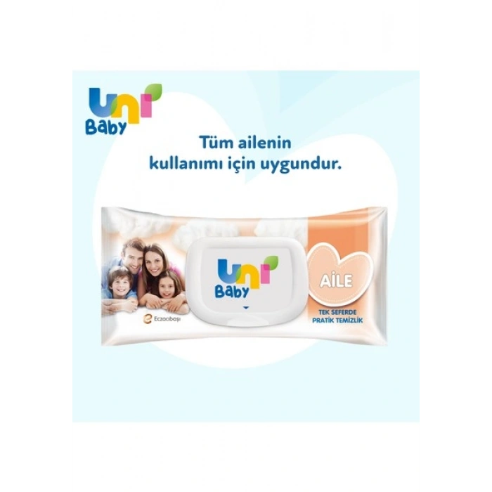Uni Baby Aile Islak Mendil 12x90 (1080 Yaprak)
