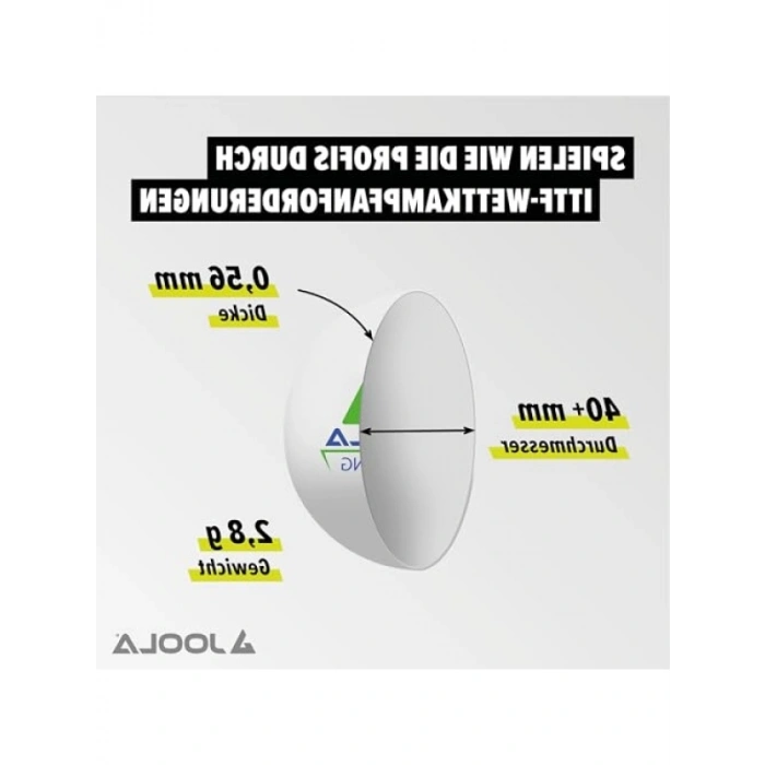 Üniseks Antrenman Masa Tenisi Topu, 120li Karton