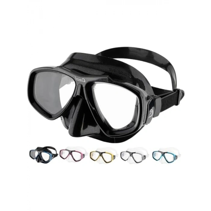 Unisex Eğimli Çift Lensli Dalış Maskesi
