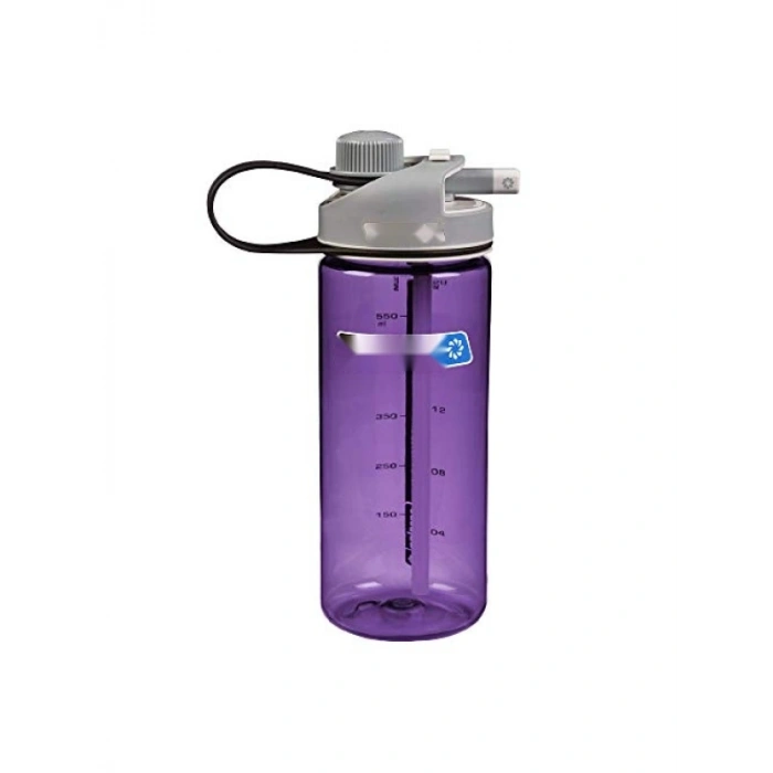 Unisex Gençlik Pipetli Su Şişesi, 0.6 Litre, Mor