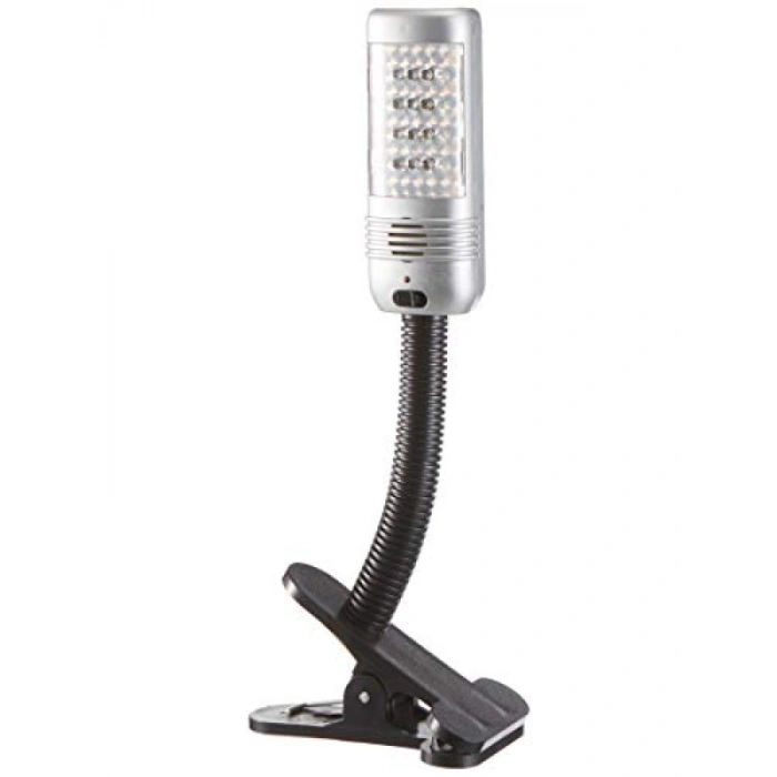 Unisex Gri-Siyah Okuma Lambası