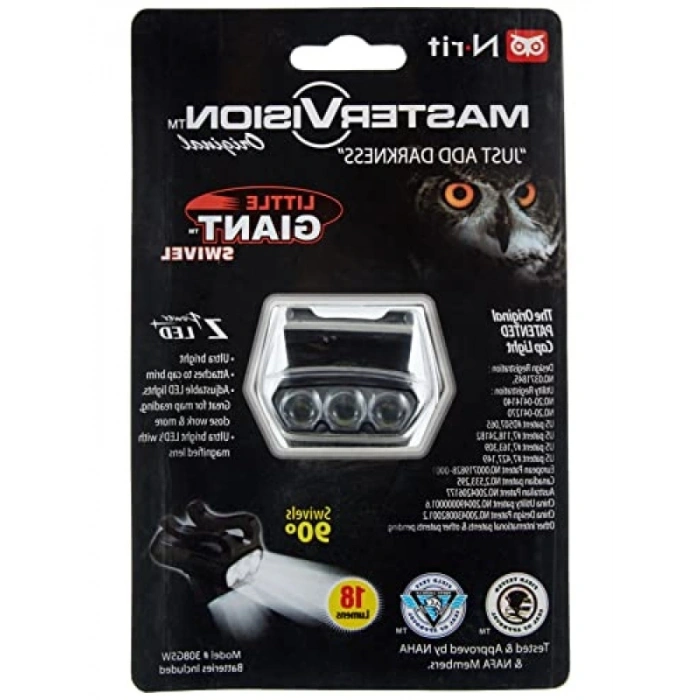 Unisex Ultra Parlak Şapka Lambası - 3 LED Işık ile