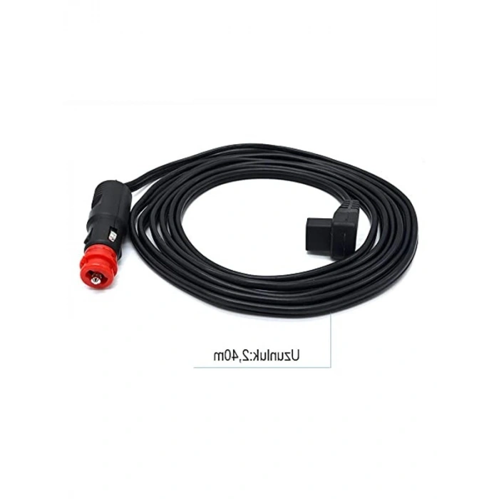 Universal Çakmaklık Giriş Kablosu - 12V/24V Kompresörlü Araç Buzdolapları