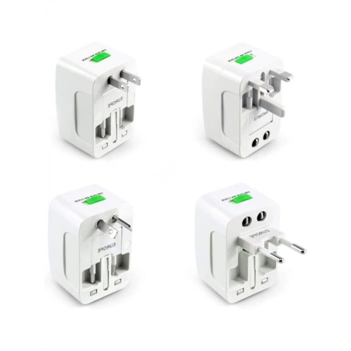 Universal Çoklu Priz Dönüştürücü - 150+ Ülke