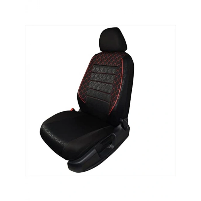 Universal Oto Koltuk Kılıfı, Siyah Kırmızı Renk Seçeneği