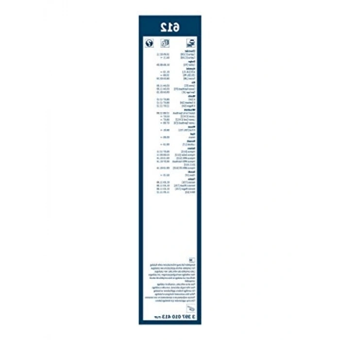 Universal Silecek Seti - 600/400 mm Boyutlarıyla