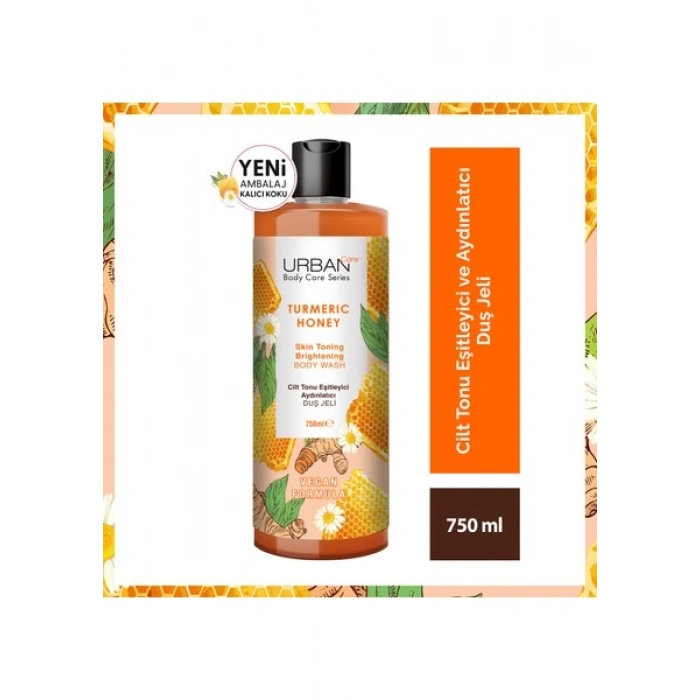 Urban Care Body Series Turmeric Honey Duş Jeli 750 ml