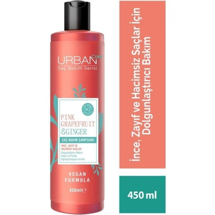Urban Care Pink Grapefruit & Ginger Saç Bakım Şampuanı 450 ml