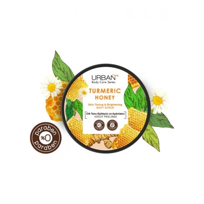 Urban Care Turmeric Honey Vücut Peelingi 200 Ml-Vegan