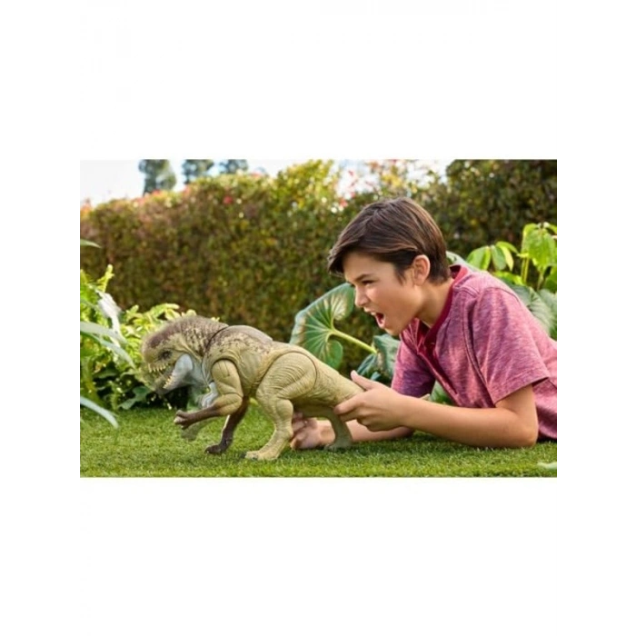 Ürkütücü Dinozor Figürü ile Jurassic World Temalı Oyun