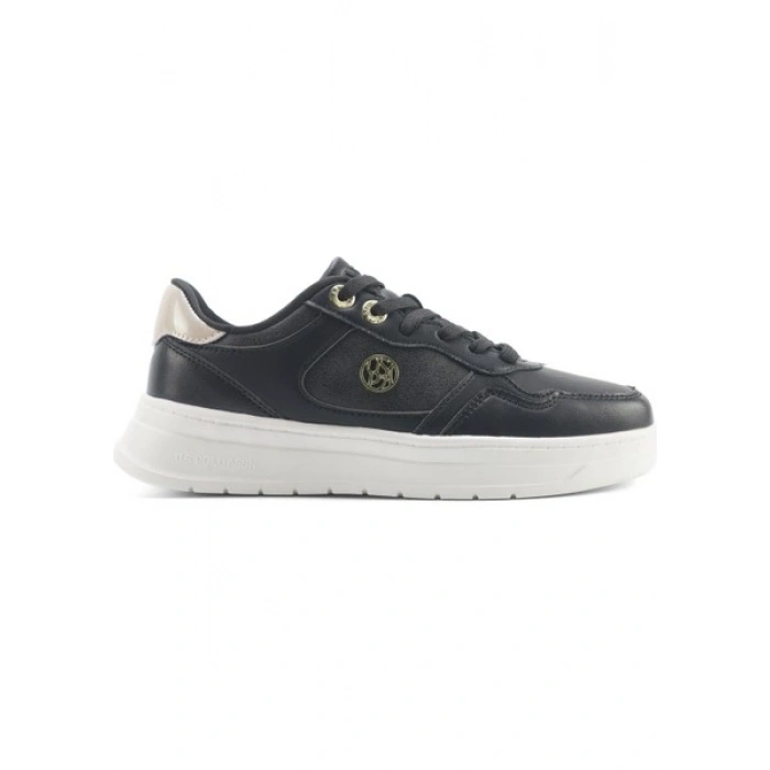 U.S. Polo Assn. EMORA 5FX Siyah Kadın Sneaker