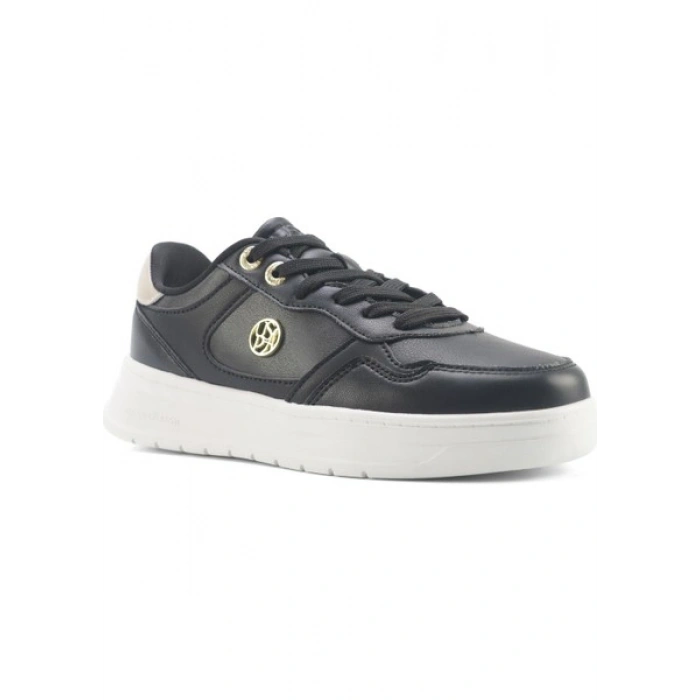 U.S. Polo Assn. EMORA 5FX Siyah Kadın Sneaker