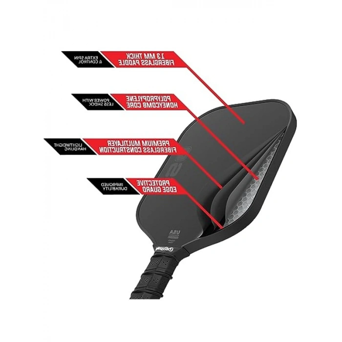 USAPA Onaylı Fiberglas Pickleball Paddles, Tek ve Çoklu Paket