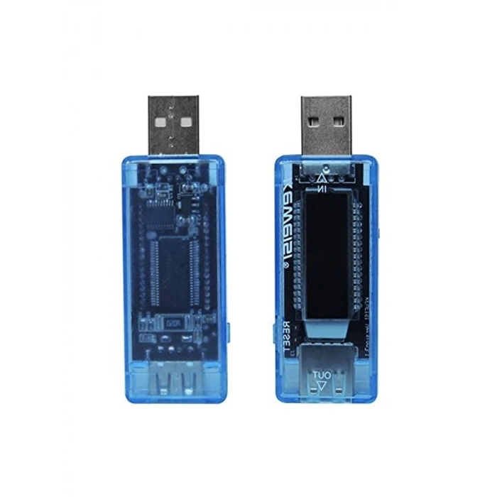 USB Akım Ölçer, Voltmetre ve Ampermetre Cihazı